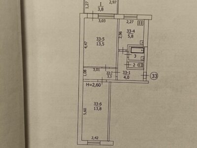 2х комнатная квартира Собственник район Даки