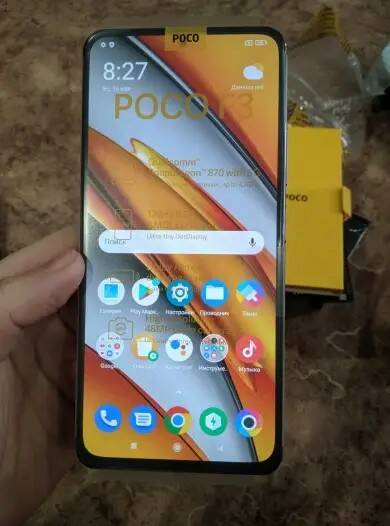 Смартфон POCO F3 5G Xiaomi Глобал