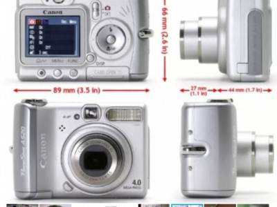 Продам цифровой фотоаппарат Canon Powershot A520