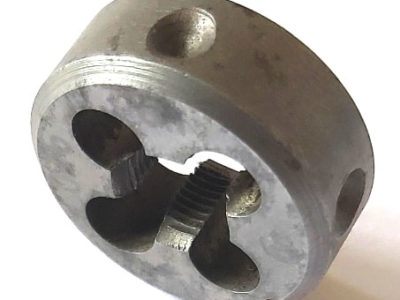 Плашка М9х0,75, 9ХС, мелкий шаг, 25/9 мм, СССР.